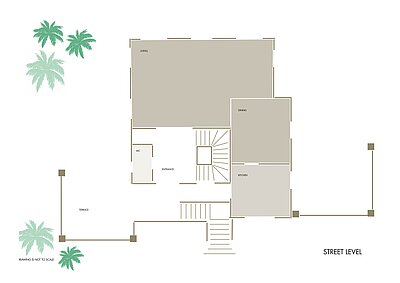 Floorplan Villa Beai Soleil Belrose Villa Rental Street Level