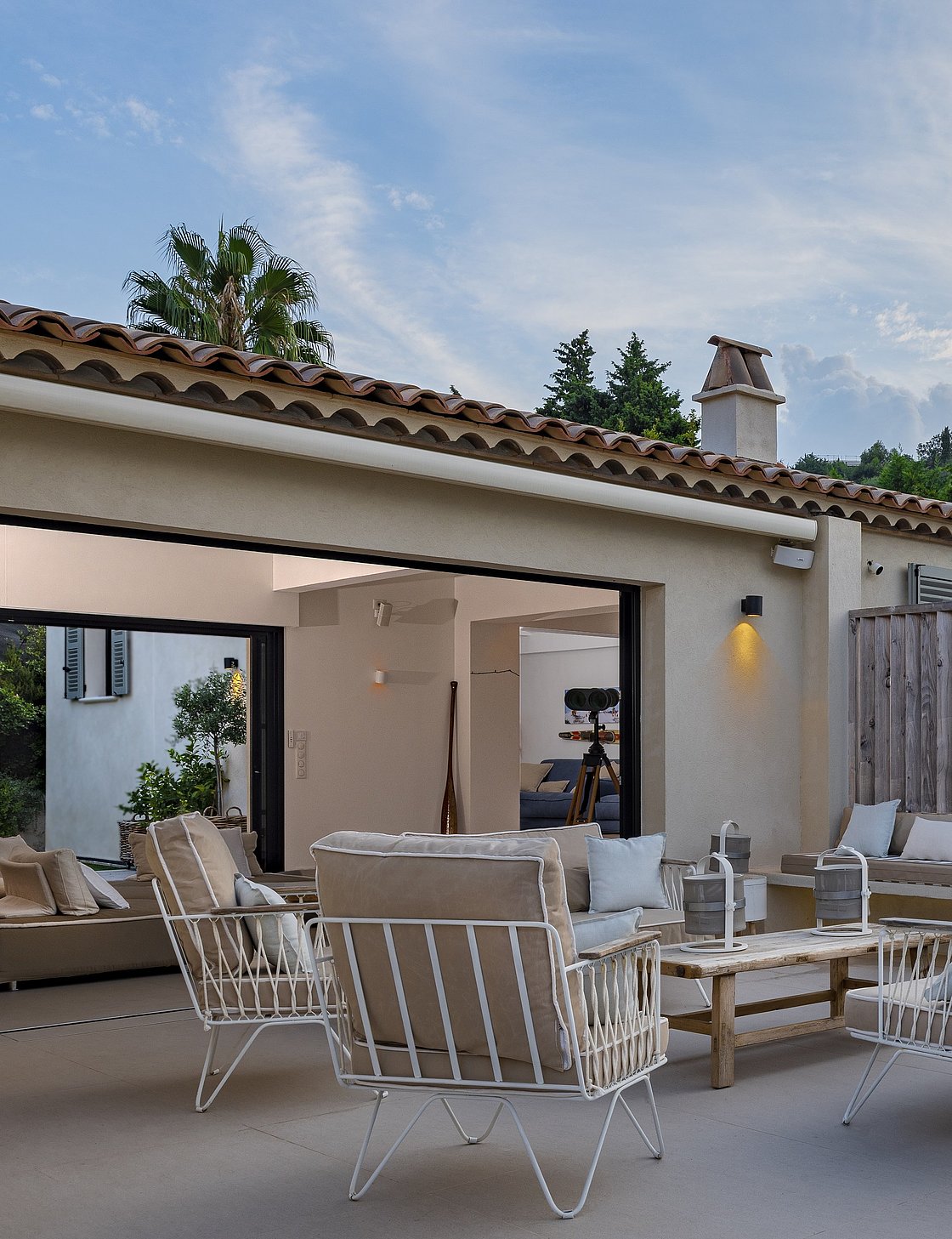 Althoff Belrose Villa Rental in St. Tropez Residence Terrasse Sommer 